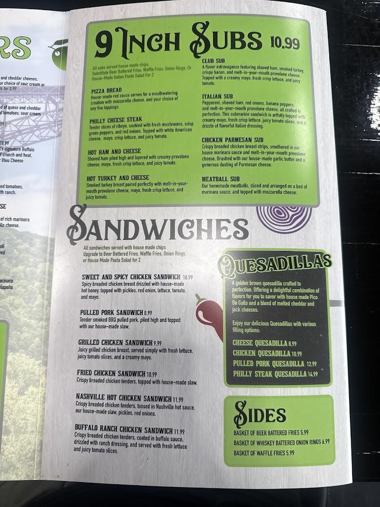 Dough Daddy's Pizza and Fun Center Menu image 4